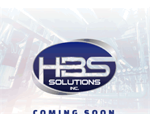 Tablet Screenshot of hbssolutionsinc.com